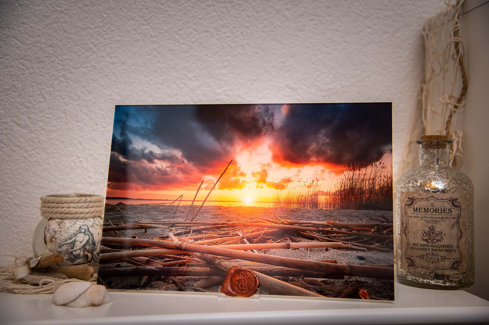 Achterwasser im Sonnenuntergang – Bild 2